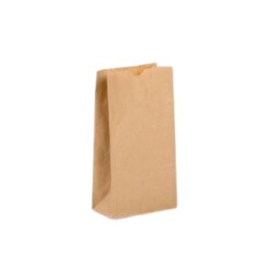 128 x 75 x 195 mm Brown Paper Bags SO3 - 500 units