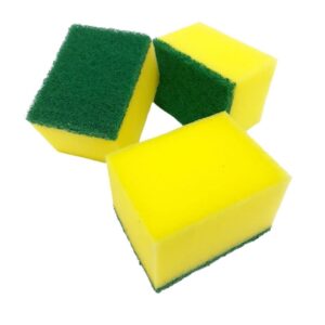Sponge Scourers Small 75mm x 55mm (3)