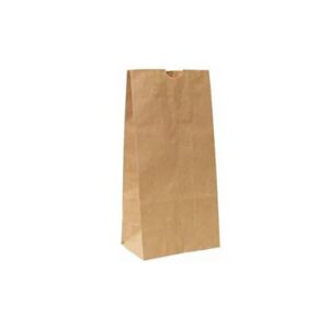 128 x 75 x 225 mm Brown Paper Bags SO4 - 500 units
