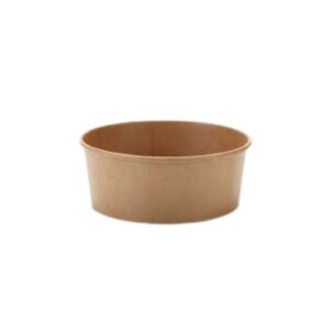 26oz / 768ml Kraft LDPE lined Salad Bowl - 50