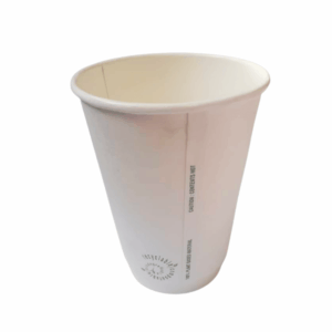 350ml Compostable Coffee Cup D/Wall - 25