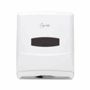 Folded Paper Hand Towel Dispenser Plastic White